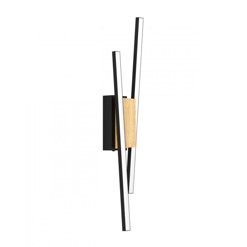 PANAGRIA APLIQUE ALUM CAFÉ OSCURO L75 H540 3000K 1510lm 2X6W