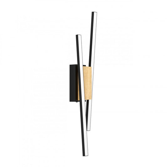 PANAGRIA APLIQUE ALUM CAFÉ OSCURO L75 H540 3000K 1510lm 2X6W