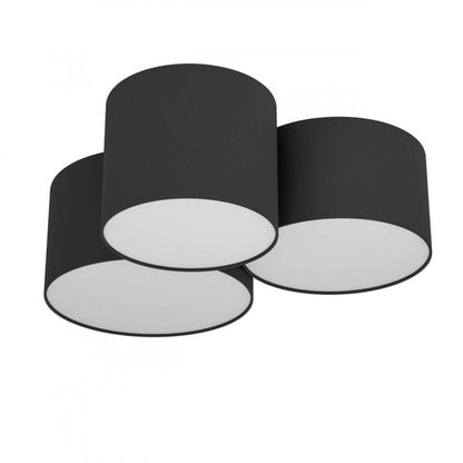 PASTORE 2 LAMP TECHO ACERO BLANCO L610 H255 E27 3X60W IP20