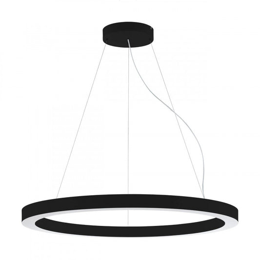 PASTRENGO 1 COLG NEGRO H3080 DM1100 3000K 1X143W LED  IP20