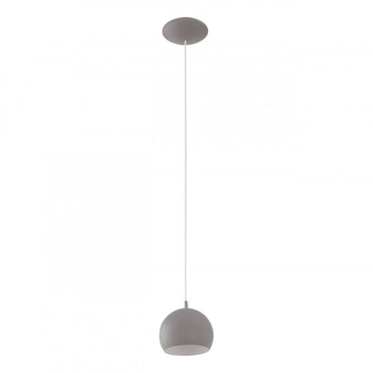 PETTO 1 COLG ACERO NÍQUEL SATIN H1100 DM150 GU10 1X3W IP20