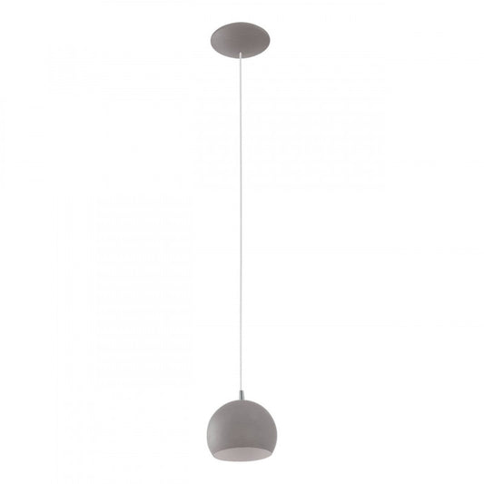 PETTO 1 COLG ACERO NÍQUEL SATIN H1100 DM150 GU10 1X3W IP20