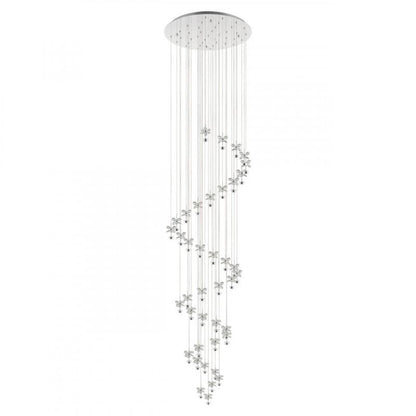 PIANOPOLI LAMP TECHO CRISTAL DM780 H3340 40x1 8 LED DIM