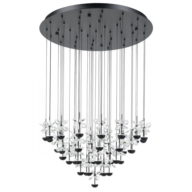 PIANOPOLI 2 COLG ACERO NEG L24,06 DM1100 3000K 43X1,8W