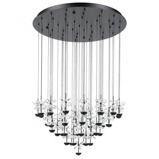 PIANOPOLI 2 COLG ACERO NEG L24,06 DM1100 3000K 43X1,8W