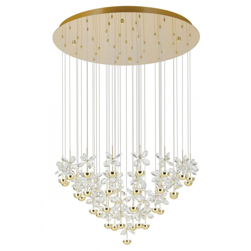 PIANOPOLI 3 COLG ACERO L24,06 DM1100 3000K 43X1,8W