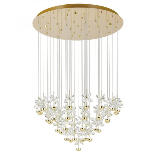 PIANOPOLI 3 COLG ACERO L24,06 DM1100 3000K 43X1,8W