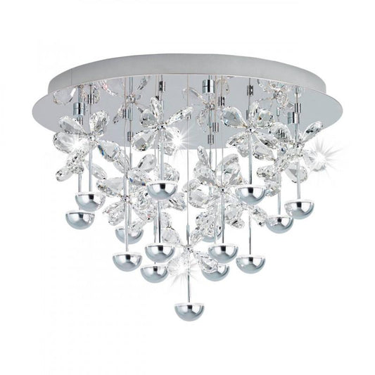 PIANOPOLI LAMP TECHO CRISTAL DM500 15X1 8W LED 3200lm