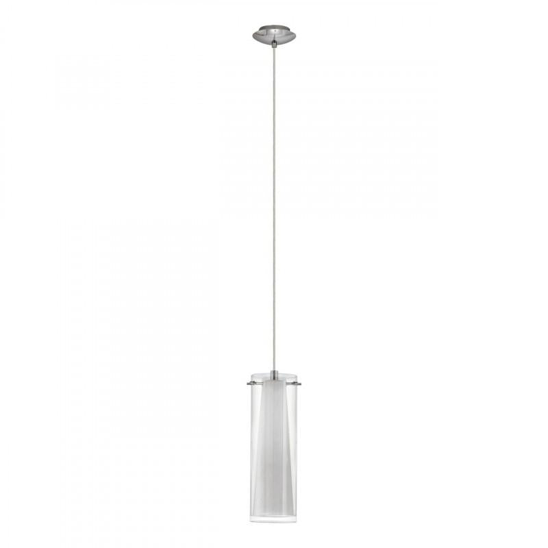PINTO LAMP COLG ACERO CROMO H1100 DM110 E27 1X60W