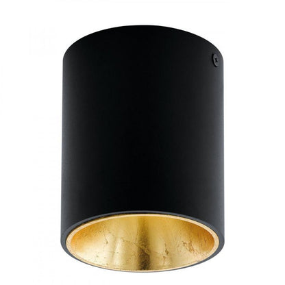 POLASSO FOCO SP NEGRO-DORADO DM100 1X3,3W LED 340lm