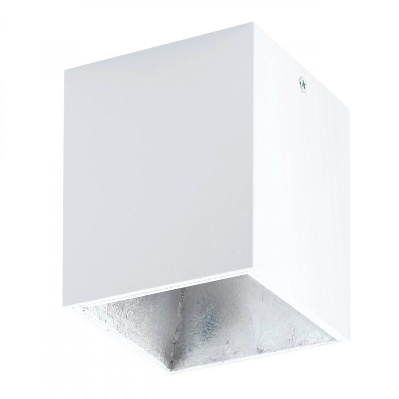 POLASSO FOCO SP BLANCO-PLATEADO 120X100 1X3,3W LED 340lm