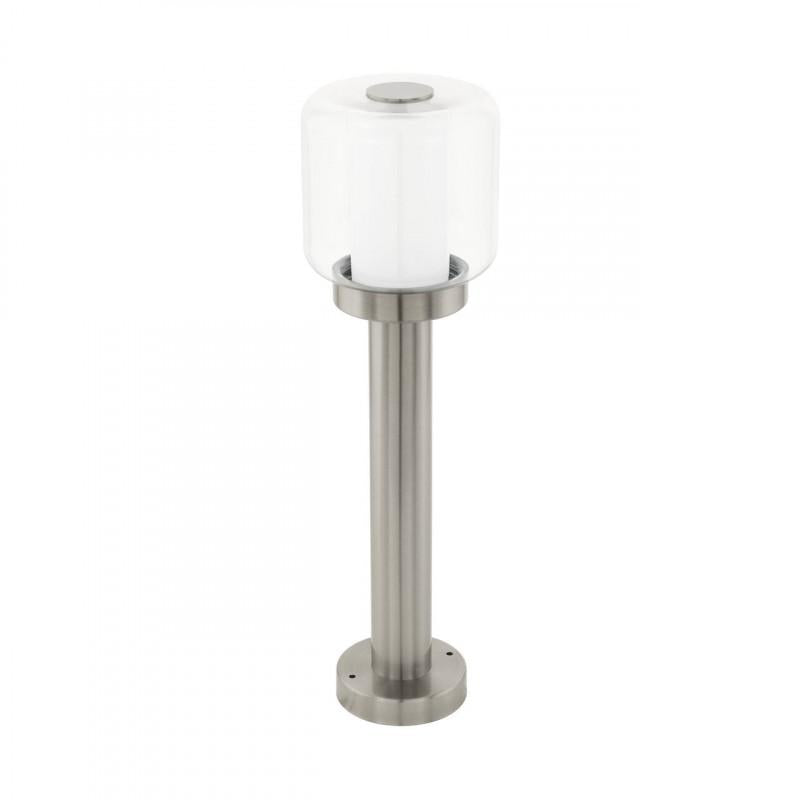 POLIENTO FAROL POSTE EXT ACERO VIDRIO PLAST H500 1X40W E27