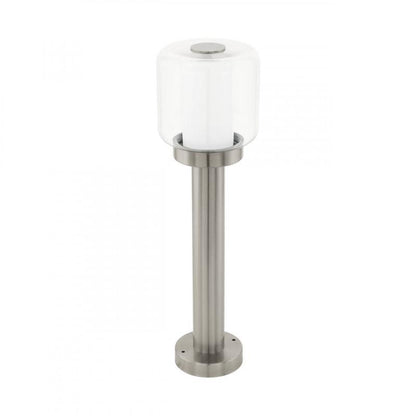 POLIENTO FAROL POSTE EXT ACERO VIDRIO PLAST H500 1X40W E27