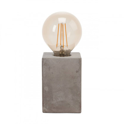 PRESTWICK LAMP SOBREMESA CERAMICA GRIS 1X60W E27