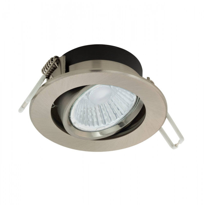 RANERA FOCO EMB ALU SAT NIQUEL DM85 1X6W LED 372lm 2700K DIM