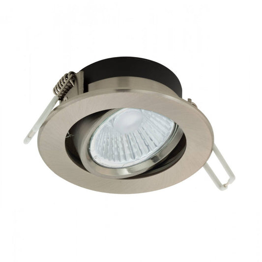 RANERA FOCO EMB ALU SAT NIQUEL DM85 1X6W LED 372lm 2700K DIM