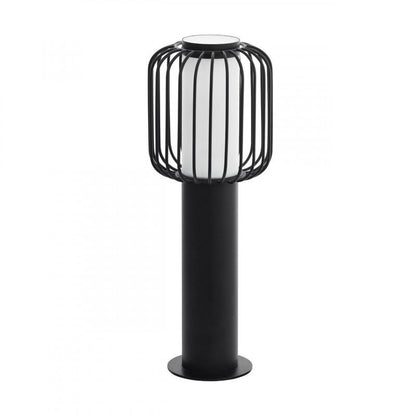 RAVELLO PIE ACERO ZINC NEGRO H450 DM165 E27 1X28W IP44