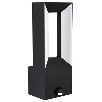 RIFORANO APLIQUE ALUM NEGRO L110 H290 LED 1100lm 2X5W IP44