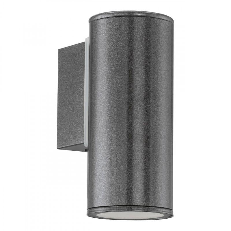 RIGA 2 APLIQUE ANTRACITA EXT. H150  1X3W  GU10 LED