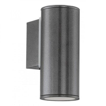 RIGA 2 APLIQUE ANTRACITA EXT. H150  1X3W  GU10 LED