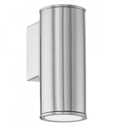 RIGA APLIQUE ACERO INOX EXT. H150 1X3W GU10 LED 200lm