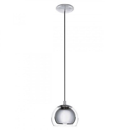 ROCAMAR LAMP COLG ACERO CROMO H1100 DM190 E27 1X40W