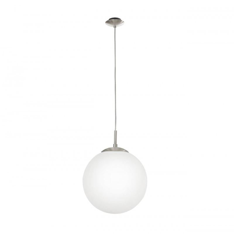RONDO LAMP COLGANTE NIQ.MATE 300MM 1X60W E27 ACERO