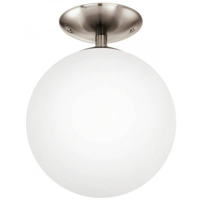 RONDO LAMP TECHO NIQ.MATE 1X60W E27