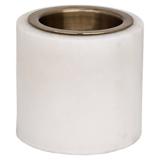 PORTAVELA ROUYIN MARMOL DORADO 60X60X60
