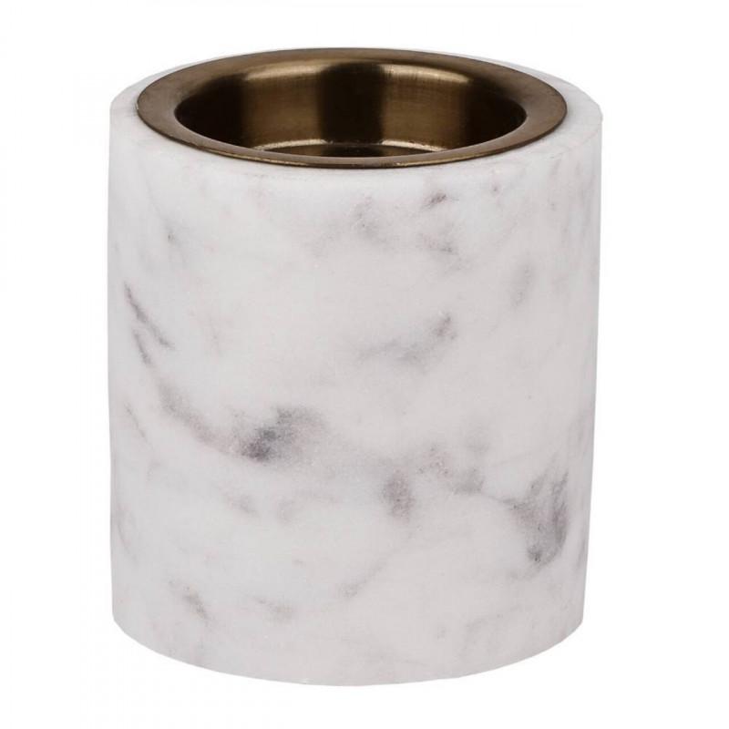 PORTAVELA ROUYIN MARMOL DORADO 85X60X60