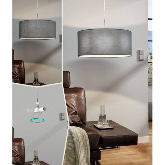Accesorio E27 Rueda Soquete/portalámpara Blanco Dm190 3x20w
