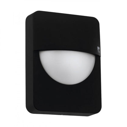 SALVANESCO APLIQUE ALUM NEGRO L180 H240 E27 1X28W IP44