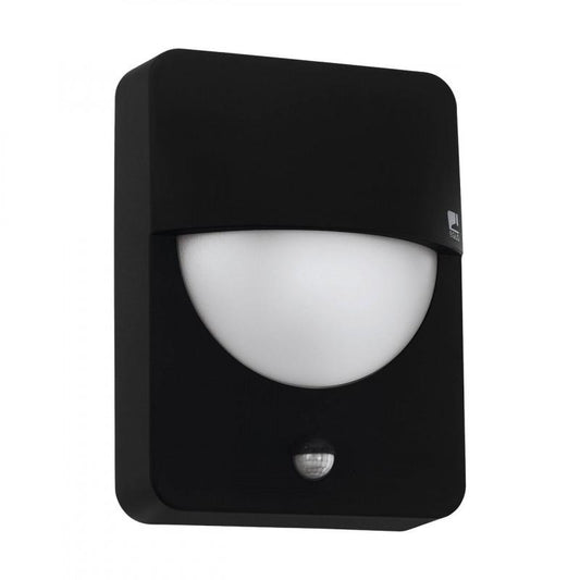 SALVANESCO APLIQUE ALUM NEGRO L180 H240 E27 1X28W IP44