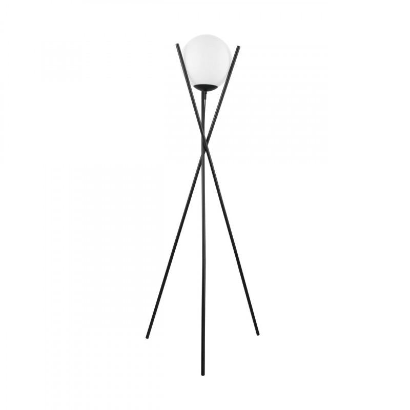 SALVEZINAS LAMP PIE ACERO NEGRO BLANC H1500 DM280 E27 1X25W