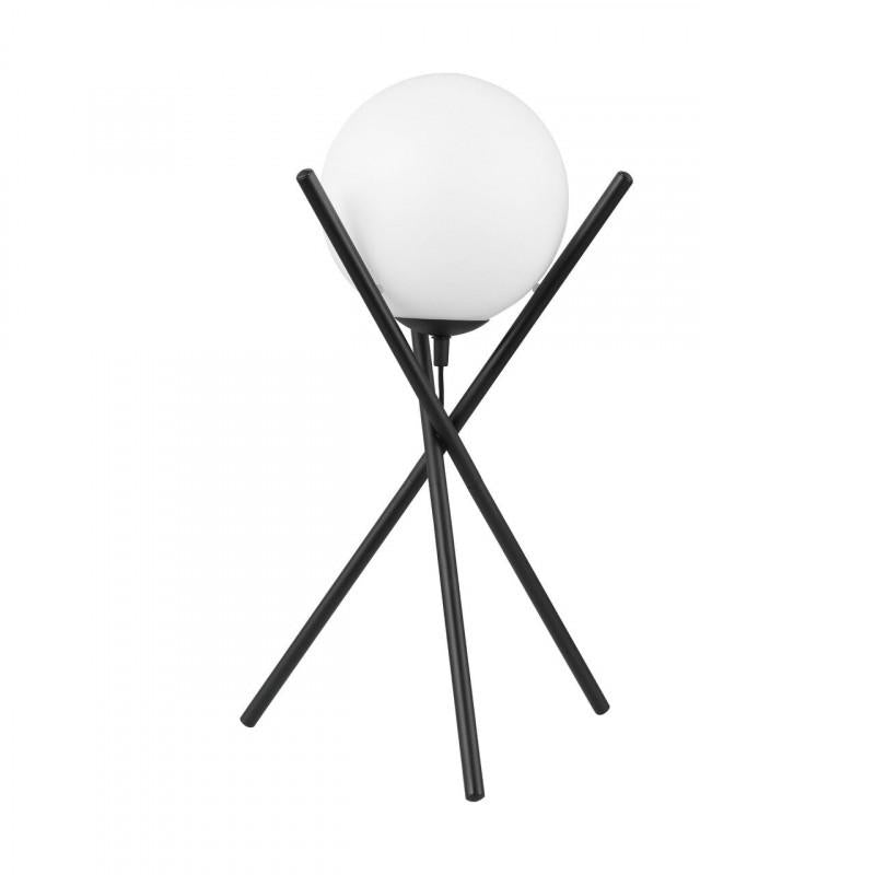 SALVEZINAS SOBREMESA ACERO NEGRO BLANC H485 DM230 E14 1X25W