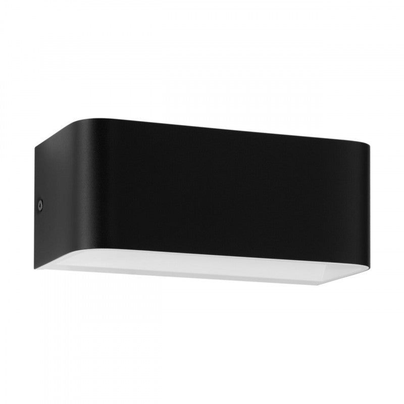 SANIA 4 APLIQUE ALUM BLANCO NEGRO L200 H80 3000K LED IP20