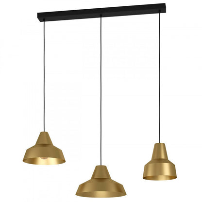SAVARNA COLG Acero Negro L930 H1300 E27 3X40W IP20