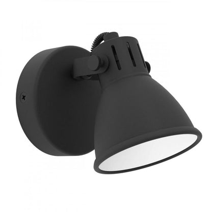 SERAS 2  FOCO ACERO NEGRO DM100 GU10 1X3 3W