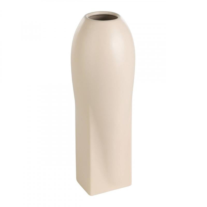 SHIMA JARRÓN DE CERÁMICA BEIGE L0 H400 DM140