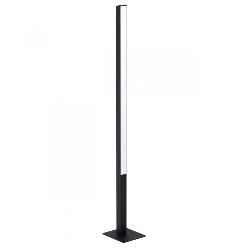 SIMOLARIS-Z PIE ALUM ACERO  L55 H1615 2765K LED 4200lm 35W