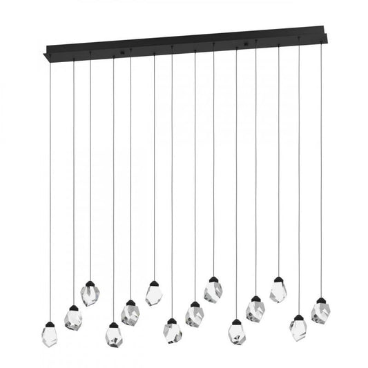 SINDICAT COLG ACERO NEGRO L16,5 H120 DM1500 4900lm 14X3W