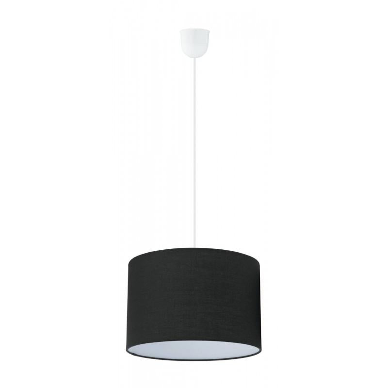 SITIA LAMP COLG PLASTICO NEGRO H1380 DM290 E27 1X60W IP20