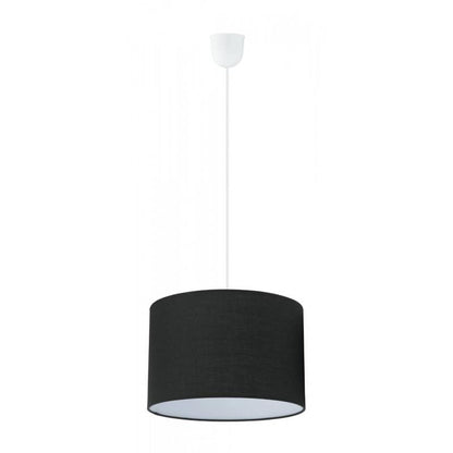 SITIA LAMP COLG PLASTICO NEGRO H1380 DM290 E27 1X60W IP20