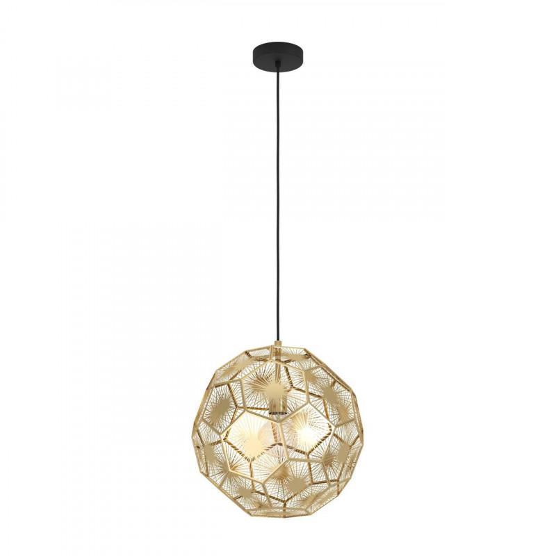 SKOURA COLG  ESFERA DORADA DECO DM410 1X40W E27