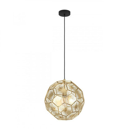 SKOURA COLG  ESFERA DORADA DECO DM410 1X40W E27