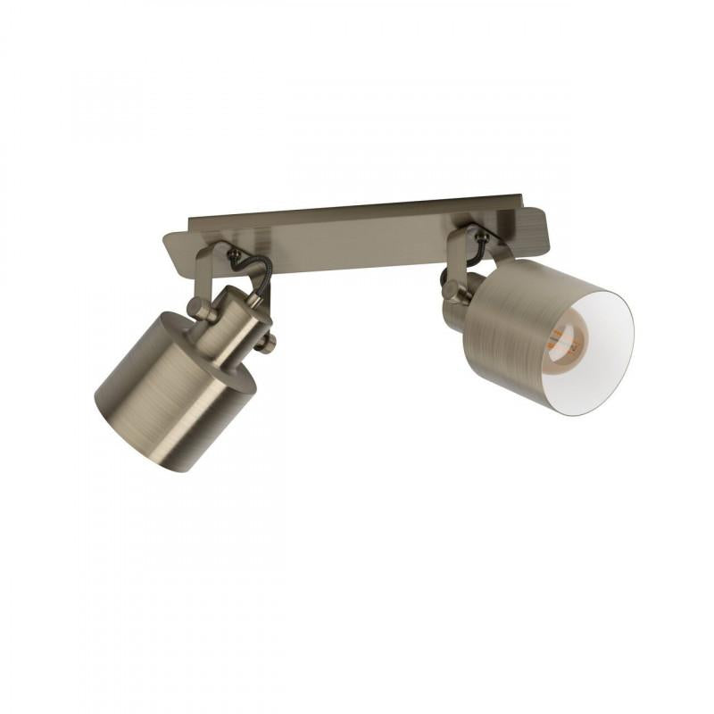 SOUTHERY FOCO ACERO L470 H210 E27 2X40W IP20