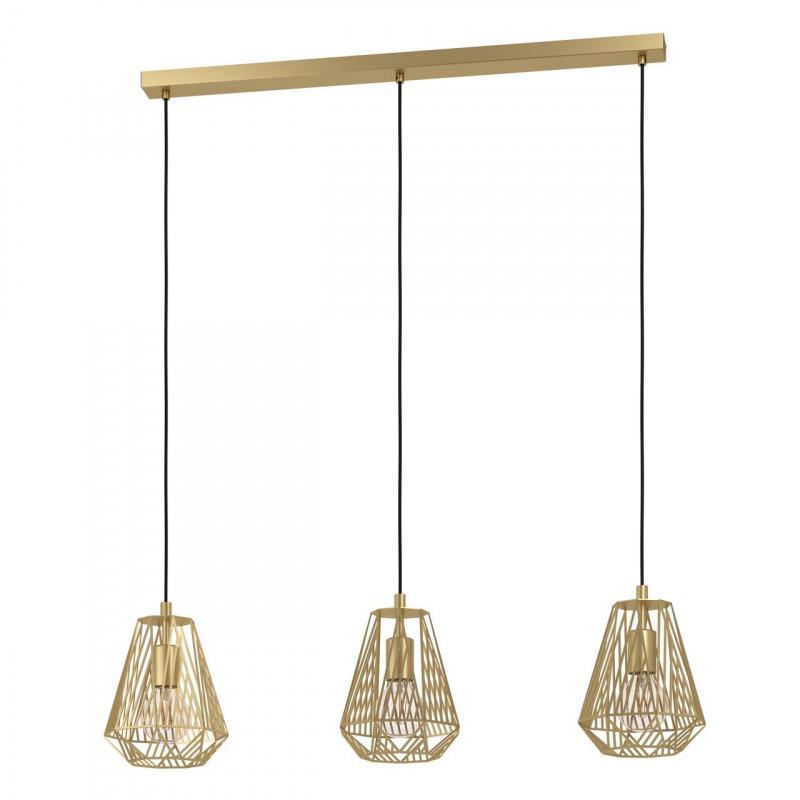 STYPE LAMP COLG ACERO DORADO H1100 E27 3X40W IP20