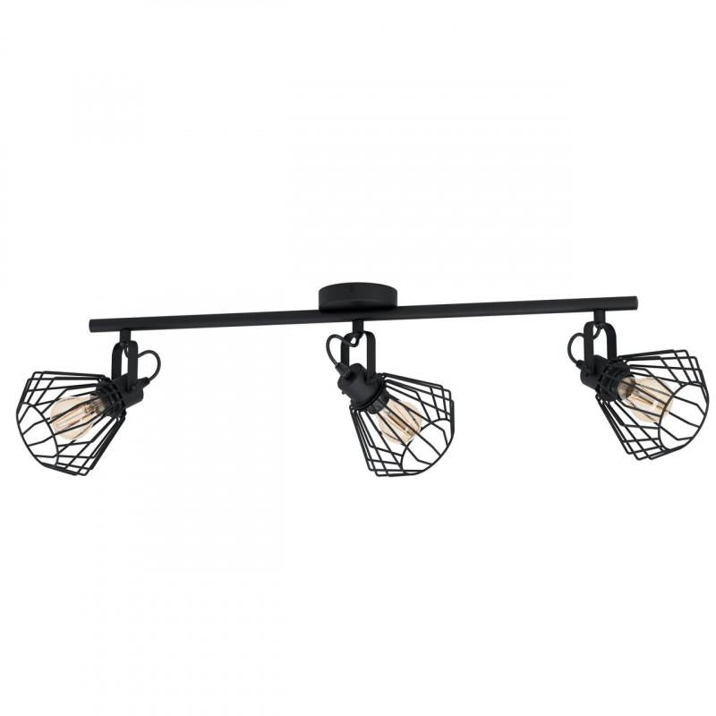 TABILLANO FOCO SP VINTAGE ACERO NEGRO L775 3X40W E27