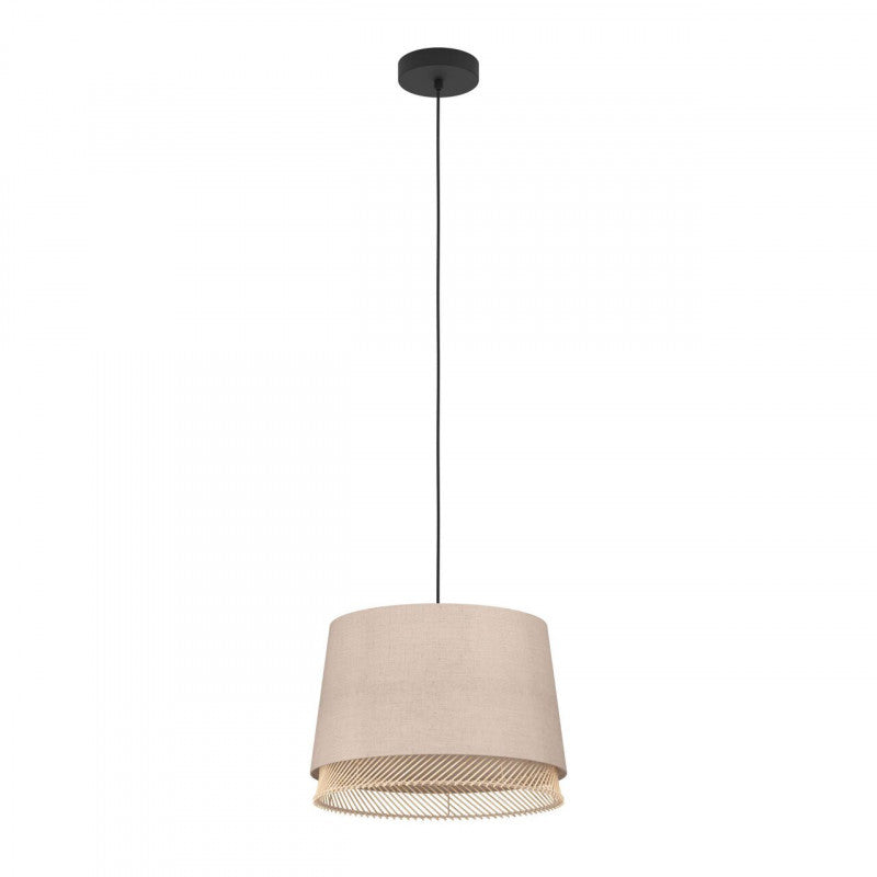 TABLEY COLG ACERO NEGRO  H1100 DM380 E27 1X40W IP20