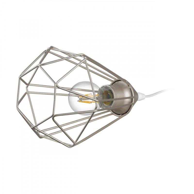 TARBES 2 LAMP SOBREMESA ACERO CHAMPAN H265 DM175 1